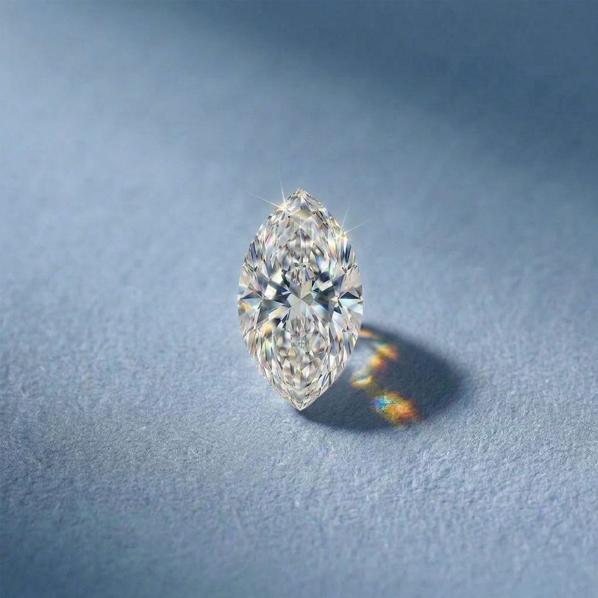 AERÉ™ 14K White Gold Marquise Flat Back Stud & Titanium Post - Photo 4 | AUNYRA
